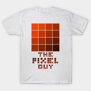 the pixel guy design for the pixel lover - green T-Shirt